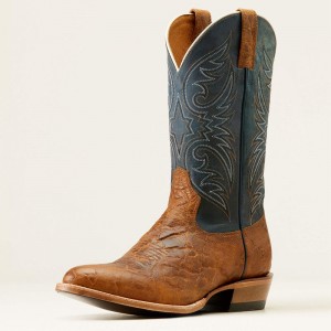 Ariat Bankroll Western Boot Niebieskie Polska | OUMTBG-489