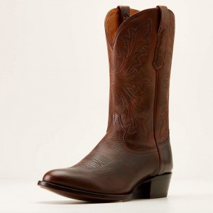 Ariat Bench Made James Western Boot Brązowe Polska | QXJHWE-928