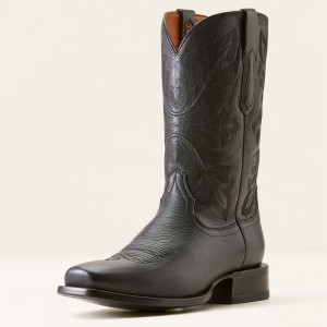 Ariat Bench Made Stilwell Cowboy Boot Czarne Polska | XYMTCP-712