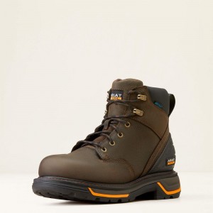 Ariat Big Rig 6" Waterproof Work Boot Kawa Polska | SNPYJI-806