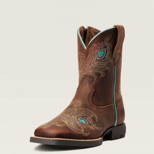 Ariat Bk Bright Eyes Ii Western Boot Brązowe Polska | PCUHBN-625