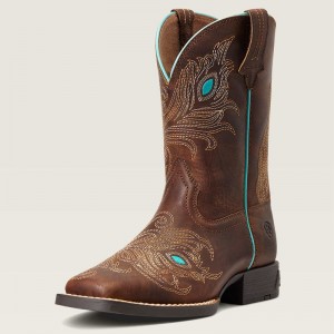 Ariat Bk Bright Eyes Ii Western Boot Brązowe Polska | WVMKDH-615