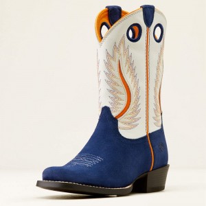 Ariat Bk Futurity Fort Worth Western Boot Niebieskie Polska | CNYFXP-372