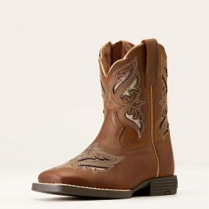 Ariat Bk Round Up Bliss Western Boot Brązowe Polska | CYLAQE-853