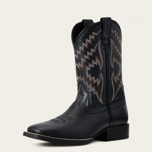 Ariat Bk Tycoon Western Boot Czarne Polska | ZSRTEF-685