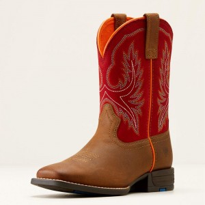 Ariat Bk Wilder Western Boot Czerwone Polska | RIOAQG-820