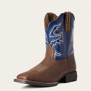 Ariat Bk Youth Sorting Pen Western Boot Czekolada Polska | YETFZB-384