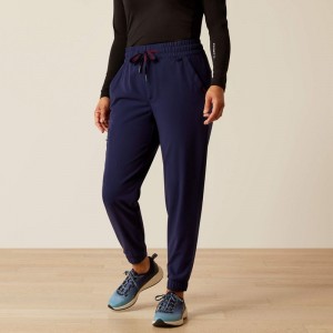 Ariat Blackwell Cargo Stretch Jogger Scrub Pant Granatowe Polska | GDRXMT-867