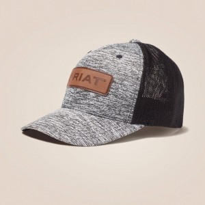 Ariat Box Logo Snapback Cap Gray Polska | NYKTZW-490