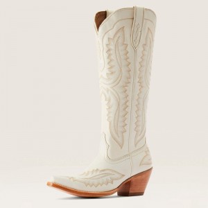 Ariat Casanova Western Boot Blanco Polska | QUBGTA-756