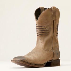 Ariat Circuit Patriot Western Boot Szare Polska | LZTRNG-301