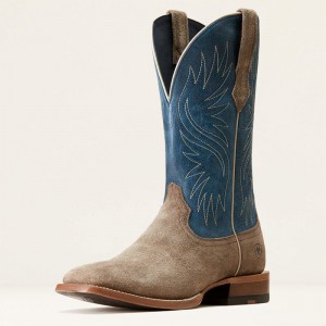 Ariat Circuit Rockridge Western Boot Smokey Roughout Polska | EMDFCB-325