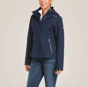 Ariat Coastal Jacket Granatowe Polska | FTEHYS-739