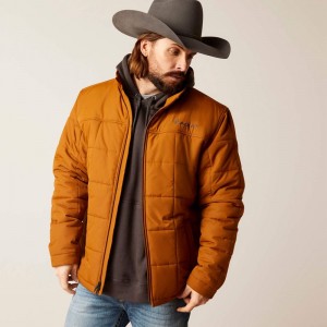 Ariat Crius Insulated Jacket Chestnut Polska | TOSCQI-718