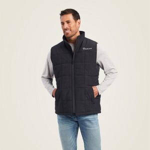 Ariat Crius Insulated Vest Phantom Polska | OUCENQ-079