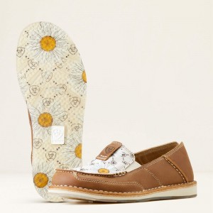 Ariat Cruiser Carmella Brown/ Daisy Logo Print Polska | BCGQZM-547