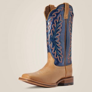 Ariat Darbie Western Boot Flaxen Polska | ORJWQI-567