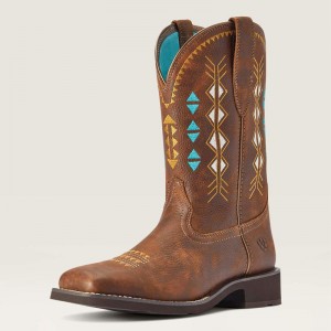 Ariat Delilah Deco Western Boot Miedź Polska | UERQLT-946