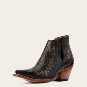 Ariat Dixon Bootie Czarne Polska | FQPVLR-548