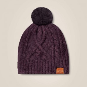 Ariat Entwine Beanie Raisin Heather Polska | MLXZPD-148