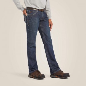 Ariat Fr M4 Relaxed Boundary Boot Cut Jean Shale Polska | KFDSRB-507