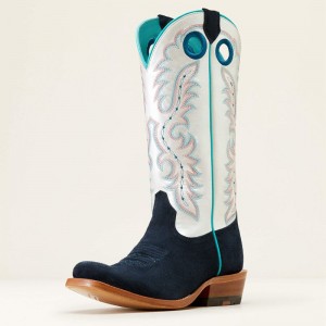 Ariat Futurity Boon Western Boot Niebieskie Polska | DALVWZ-184