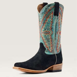 Ariat Futurity Showman Western Boot Czarne Polska | PINZAT-369