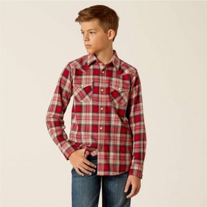 Ariat Herschel Retro Fit Shirt Chili Pepper Polska | ECQYMK-534