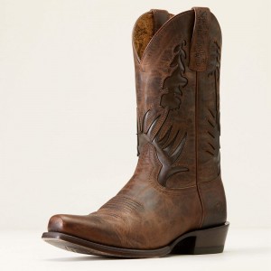 Ariat High Stepper Sendero Western Boot Brązowe Polska | SKLPCI-984