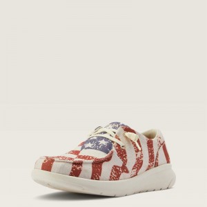 Ariat Hilo Distressed Flag Polska | OUEYDS-093