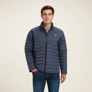 Ariat Ideal Down Jacket Charcoal Heather Polska | NWUVED-590