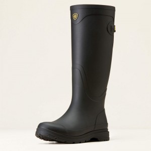 Ariat Kelmarsh Rubber Boot Czarne Polska | TBPVRN-597