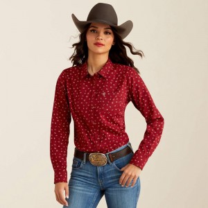 Ariat Kirby Stretch Shirt Cattle Brand Polska | MQEUBA-974