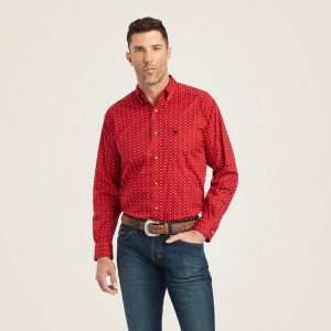 Ariat Korbin Stretch Classic Fit Shirt Samba Polska | JDICQE-437