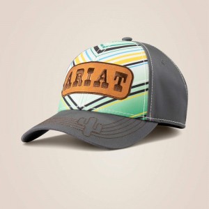 Ariat Leather Patch Aztec Cap Multi Polska | WGBHIN-926