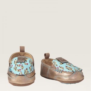 Ariat Lk Lil Stompers Piper Cruiser Turquoise/Metallic/Turquoise Polska | XIOFVP-532