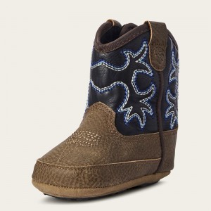 Ariat Lk Lil' Stompers Warren Boot Brązowe Polska | PWRZAY-938