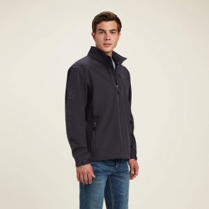 Ariat Logo 2.0 Softshell Jacket Phantom Polska | DNGVTU-621