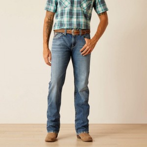 Ariat M7 Slim Remming Straight Leg Jean Peconic Polska | IZYRXM-982