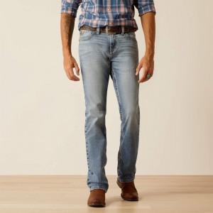 Ariat M8 Modern Stretch Grizzly Slim Jean Baltimore Polska | WPBNDL-861