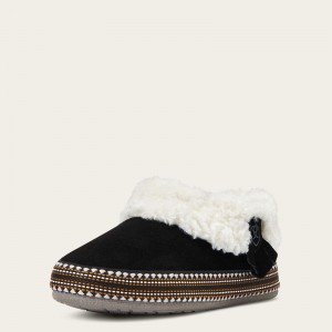 Ariat Melody Slipper Czarne Polska | OEWBTH-087