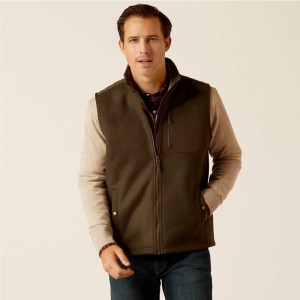 Ariat Millbrae Vest Earth Polska | FVQPMA-896