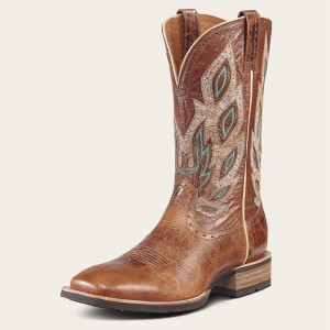 Ariat Nighthawk Western Boot Brązowe Polska | DHZKBM-543