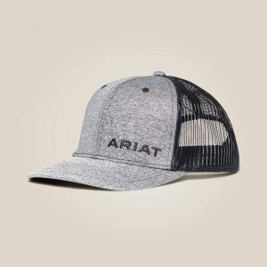 Ariat Offset Logo Cap Czarne Polska | OYJQBW-154