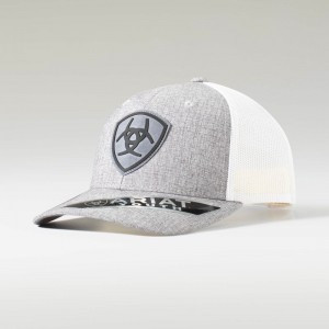 Ariat Patch Cap Szare Polska | BITMYE-780