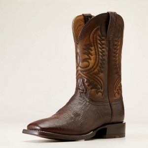 Ariat Paxton Pro Cowboy Boot Ciemny Brązowe Polska | KUPGBW-032