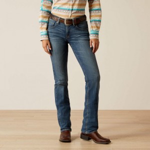 Ariat Perfect Rise Abigail Straight Leg Jeans Toronto Polska | GIJCXM-607