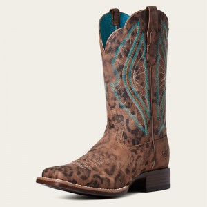 Ariat Primetime Western Boot Panterka Polska | MTKGXE-986