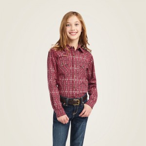 Ariat Real Alma Shirt Alma Print Polska | KUWEXD-075