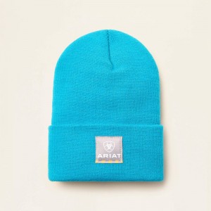 Ariat Rebar Beanie Teal Polska | RTXPFG-927